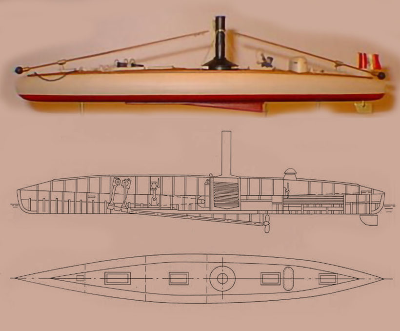 ​Перуанская миноноска компании Herreshoff esacademic.com - Миноноски в войне за селитру: высокие технологии малыми средствами | Warspot.ru