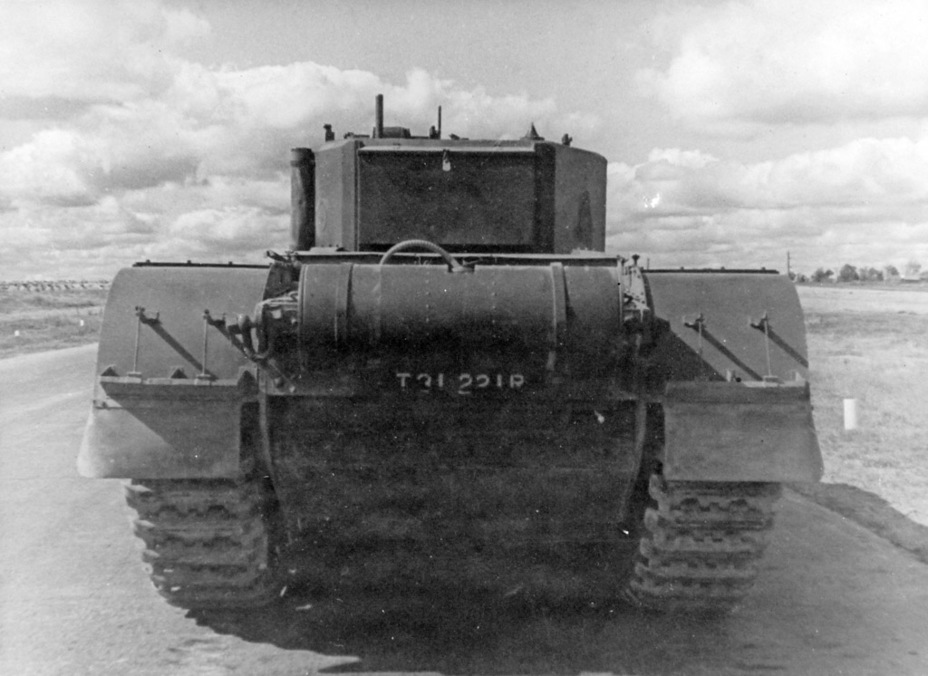 ​Churchill III, вид сзади - Британский «премьер» в СССР | Военно-исторический портал Warspot.ru