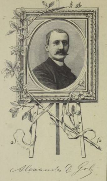 ​Александр Деметриус Гольц, «Автопортрет», 1889 год de.wikipedia.org - Пером, кистью и объективом: творчество в дыму сражений | Warspot.ru