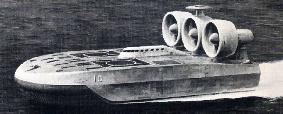 ​Вертолётоносец на воздушной подушке от фирмы «Белл», 1975 год - Быстрые, дорогие, невостребованные | Warspot.ru