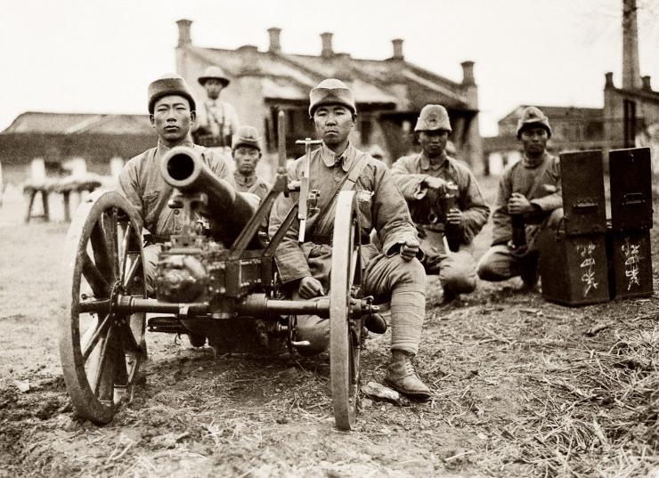 ​Артиллеристы «Нанкинского воеводы» Сунь Чуаньфана на подступах к Шанхаю - Хозяева Поднебесной: поменять Пекин на Шанхай | Военно-исторический портал Warspot.ru