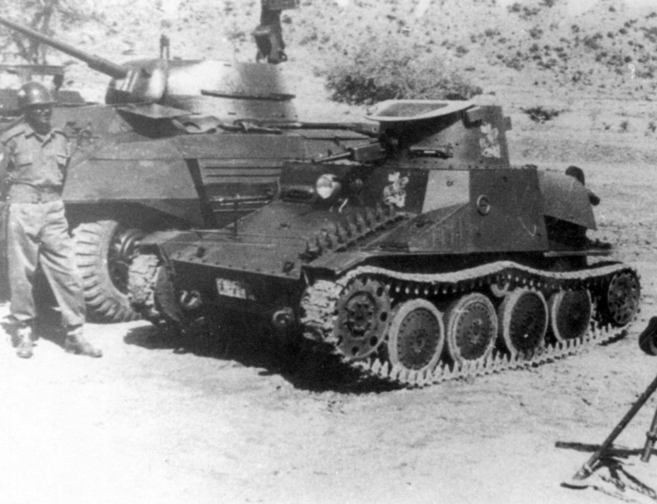 ​Одна из эфиопских танкеток, 80-е годы. Машина все еще находилась на вооружении - Большой успех маленьких танков | Военно-исторический портал Warspot.ru