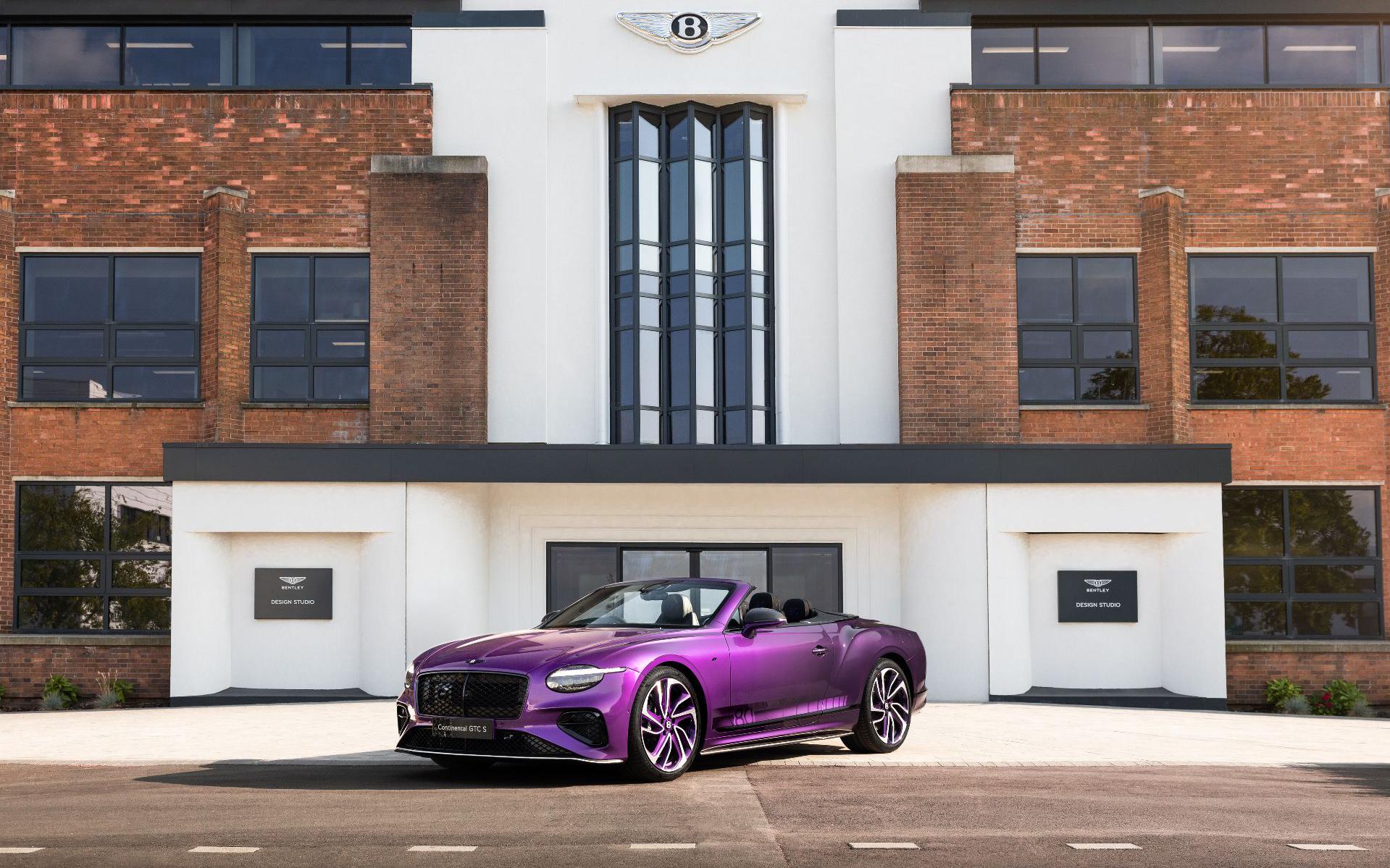 Bentley представил ограниченную серию Continental GTC в честь 80-летия производства