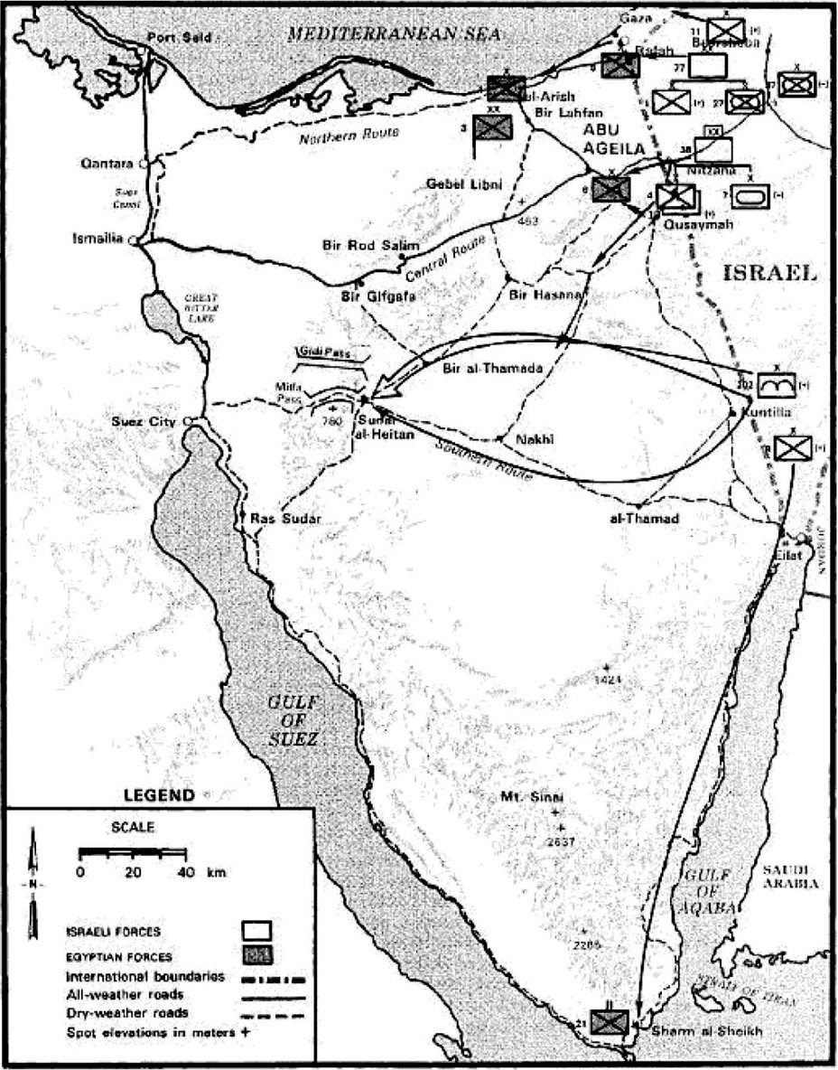 ​Дислокация сил сторон и боевые действия 29 октября 1956 года George W. Gawrych. Key To The Sinai - Операция «Кадеш»: первый блицкриг Израиля | Warspot.ru