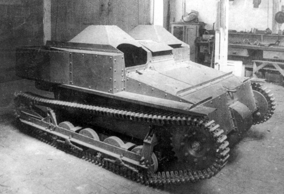 ​Одна из танкеток CL-P, 1930 год. Именно с этих машин, построенных по лицензии, началось полноценное танкостроение в Чехословакии - Большой успех маленьких танков | Военно-исторический портал Warspot.ru