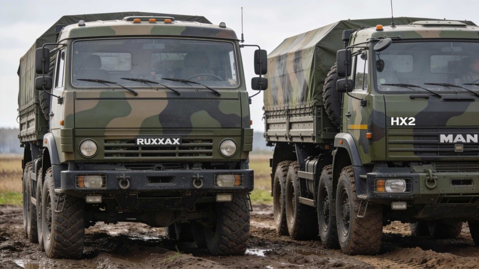 Сравнение КАМАЗ-6560 и MAN HX2: кто лидирует среди военных грузовиков