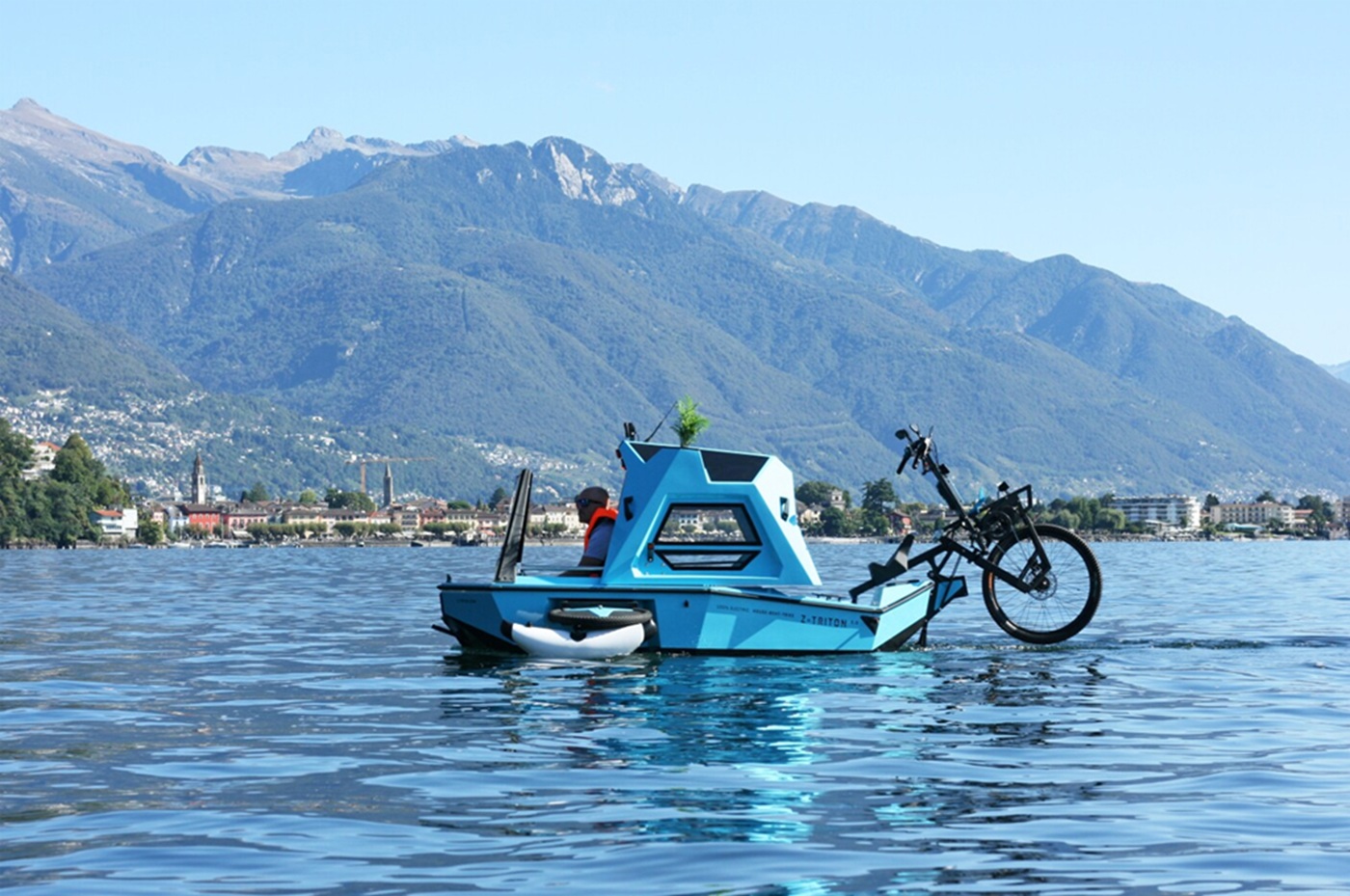Трицикл-амфибия Zeltini Z-Triton: идеальное решение для путешествий на воде и суше