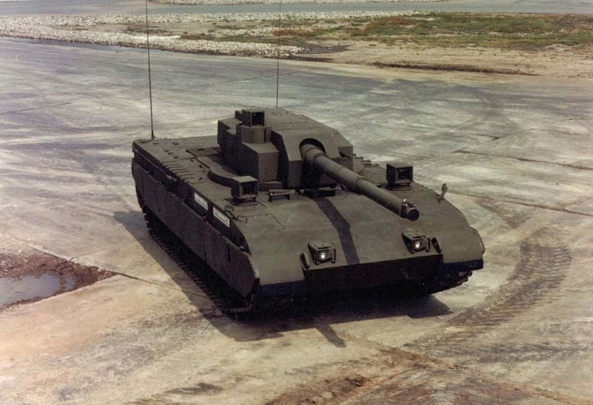 ​Прототип Abrams Tank Test Bed во время испытаний warfaretech.blogspot.com - Американцы восстановили свою «Армату» | Военно-исторический портал Warspot.ru