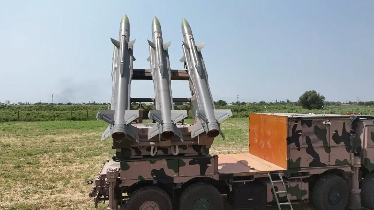 Учения с ЗРК Majid AD-08