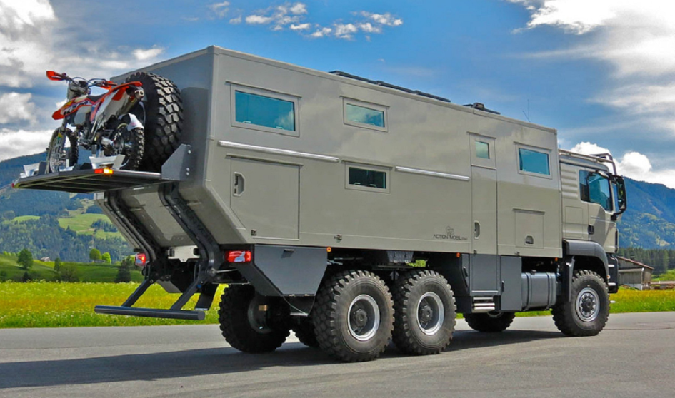 Globecruiser 7500 Family: внедорожный дом на колесах для семьи и автономных путешествий