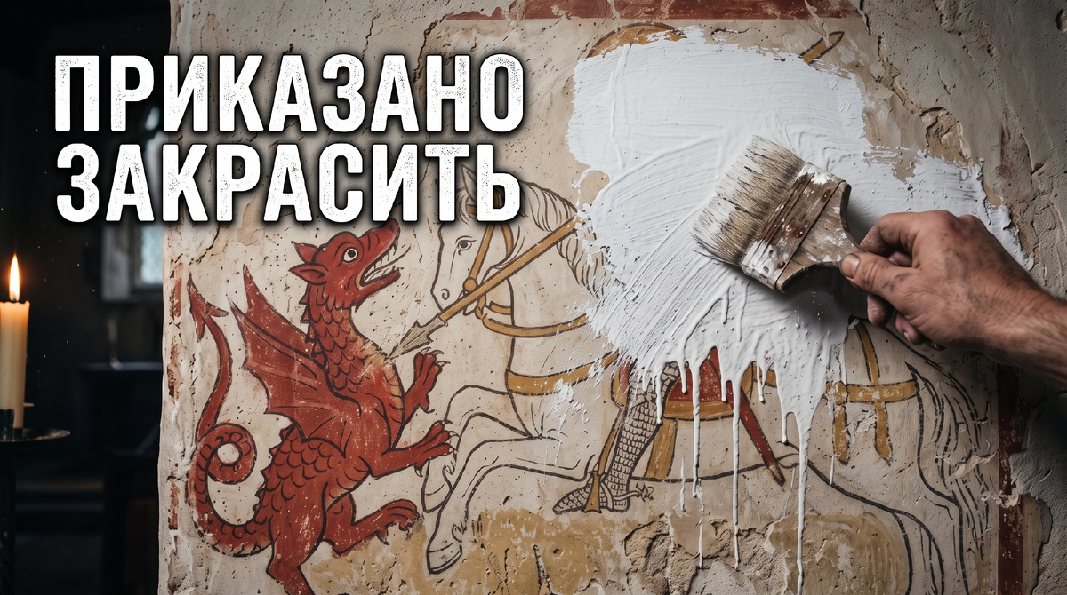 В уникальной церкви обнаружены XV века росписи: священник принял спорное решение о закраске