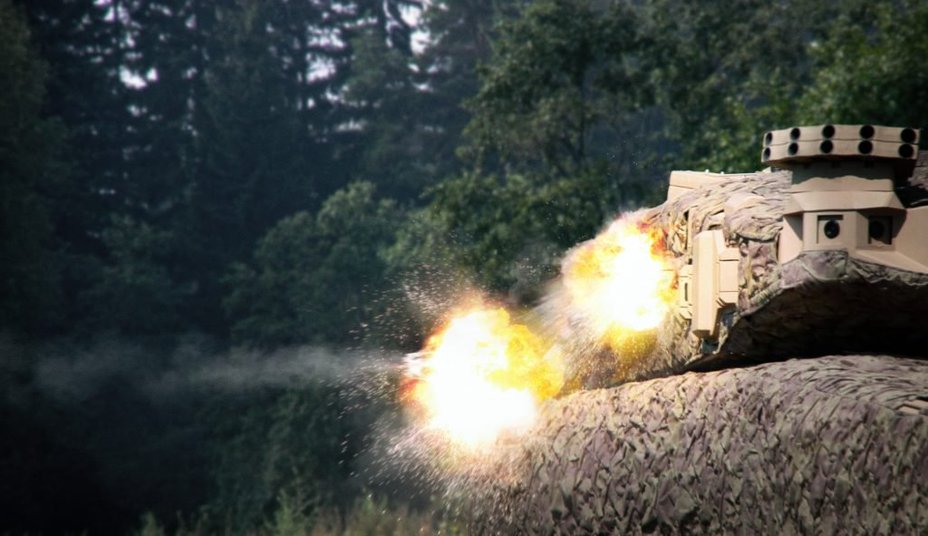 ​Работа системы ADS на танке Leopard II. rheinmetall-defence.com - Немцы научились «безопасно» перехватывать ракеты | Военно-исторический портал Warspot.ru