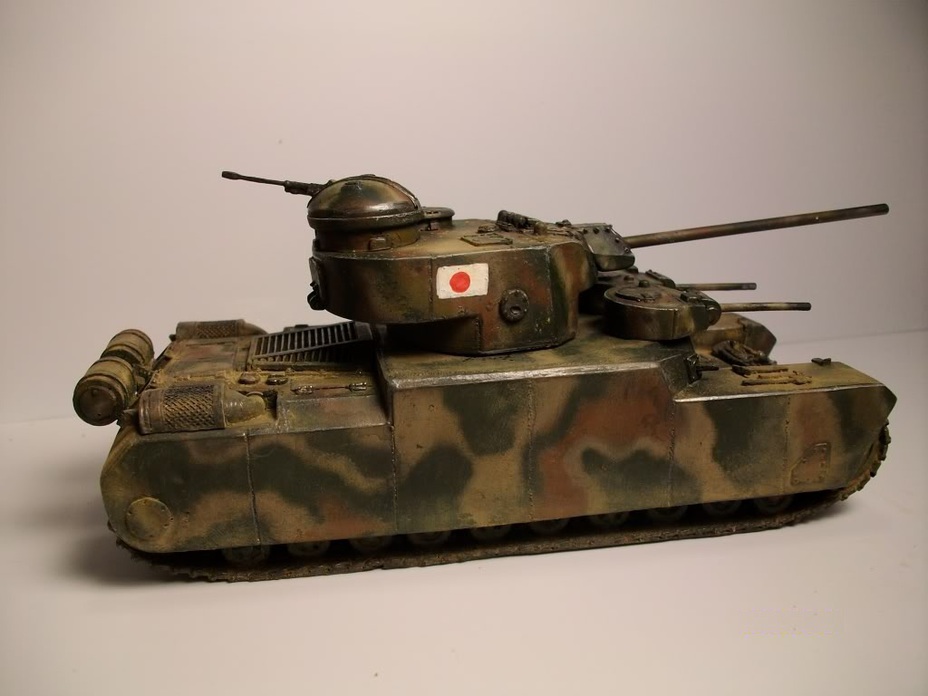 ​Модель танка Type 100, предлагаемая фирмой World at Arms. Судя по комментариям её представителей, именно так они представляют себе 120-тонный танк Источник – wardrawings.be - Гиганты Страны восходящего солнца | Военно-исторический портал Warspot.ru