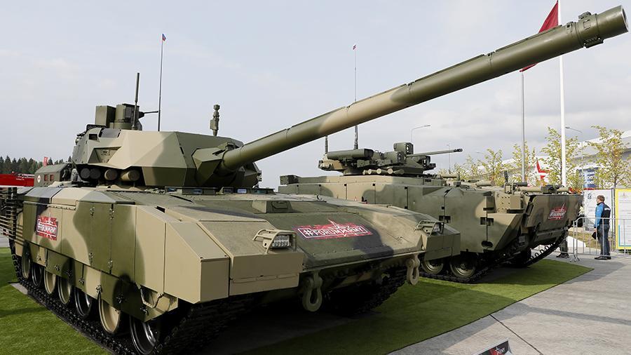 ​Танк Т-14 «Армата» и БМП Т-15. iz.ru - «Армата» не по карману? | Warspot.ru
