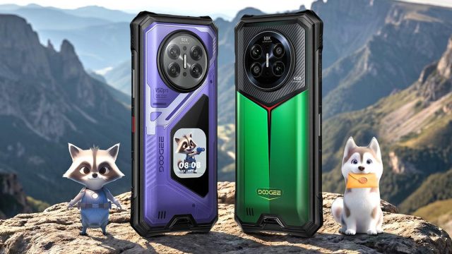 Смартфон Doogee V50 Pro получил два дисплея