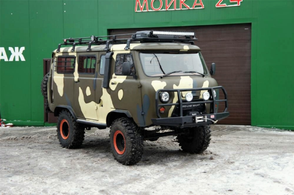УАЗ Буханка с дизелем и силовым обвесом: комплексный тюнинг от Pro-Line Sport