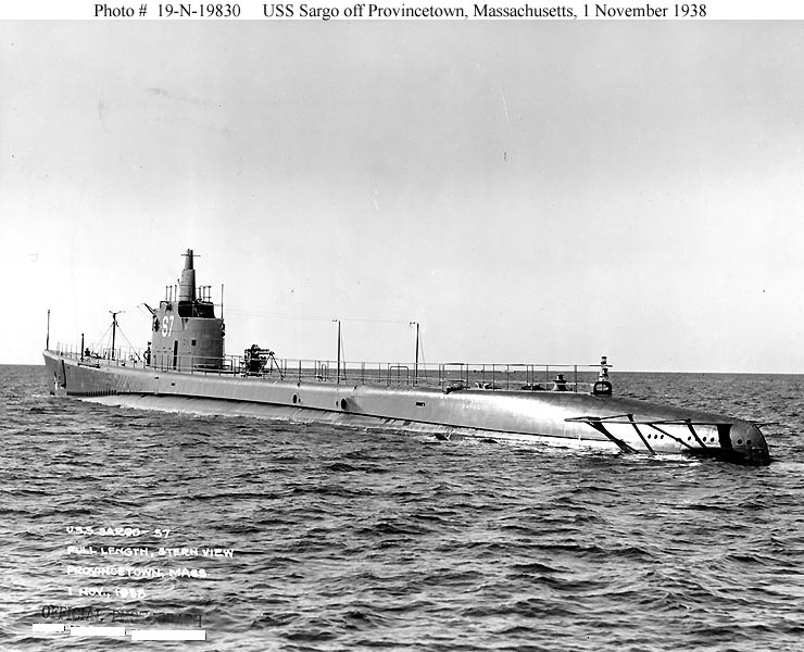 ​Американская крейсерская подводная лодка SS-188 «Сарго» на ходовых испытаниях, 1938 г. Источник: Official Navy Photograph #19-N-19830, Bureau of Ships Collection, NARA - Большой торпедный скандал: начало | Военно-исторический портал Warspot.ru