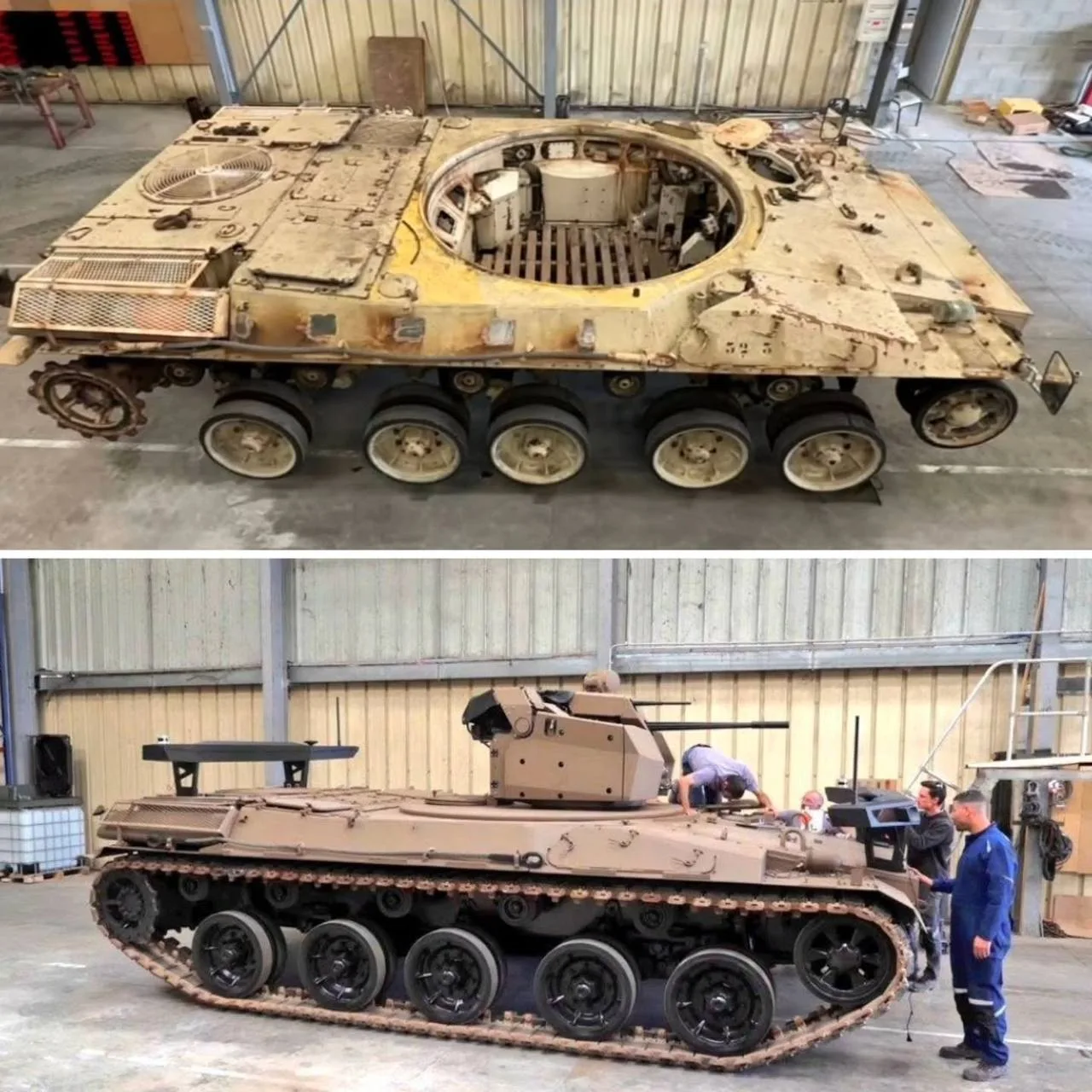 Франция планирует модернизировать старые танки AMX-30 для создания роботизированных комплексов