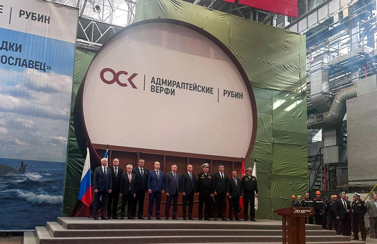 Закладка подводной лодки - важное событие для отечественного флота