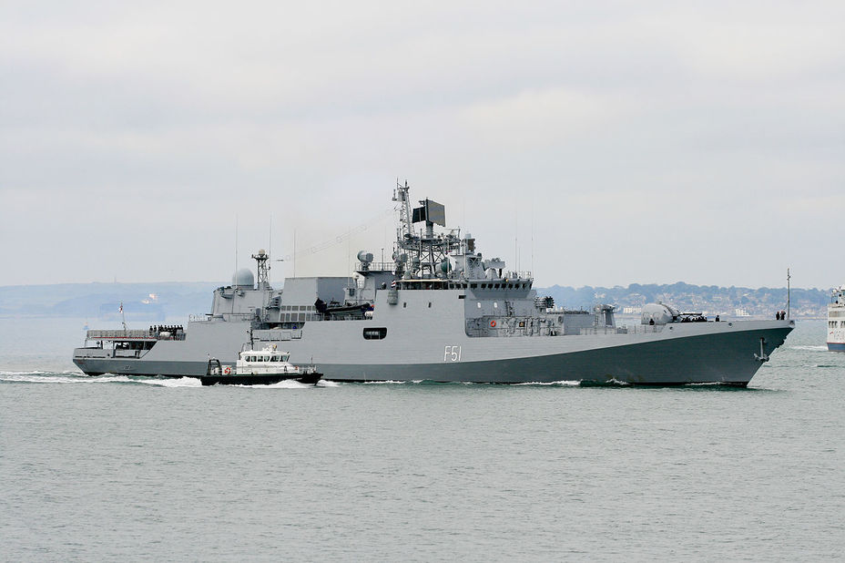 ​Фрегат INS Trikand типа Talwar. navyrecognition.com - «Тальвары» переходят на BrahMos | Warspot.ru