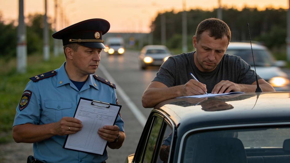 Что меняется для водителя после пометки «Не согласен» в протоколе ГИБДД