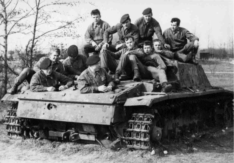 ​Машина, использовавшаяся как тягач и в качестве учебной, 1972 год - Стальное наследство Третьего рейха | Военно-исторический портал Warspot.ru