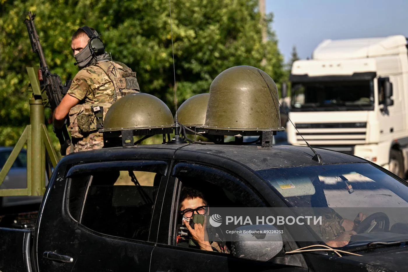 Боевая работа МОГ сводно-артиллерийской группы «Пресса» СпН «Ахмат», действующей в составе ГВ «Север» в приграничье