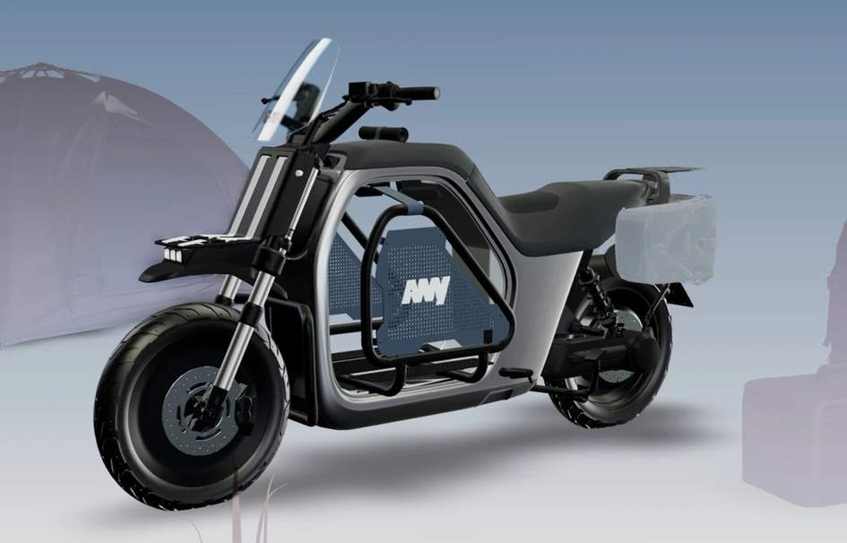 Электромотоцикл ANY Mobility LUV1 с модульной платформой и запасом хода до 132 км