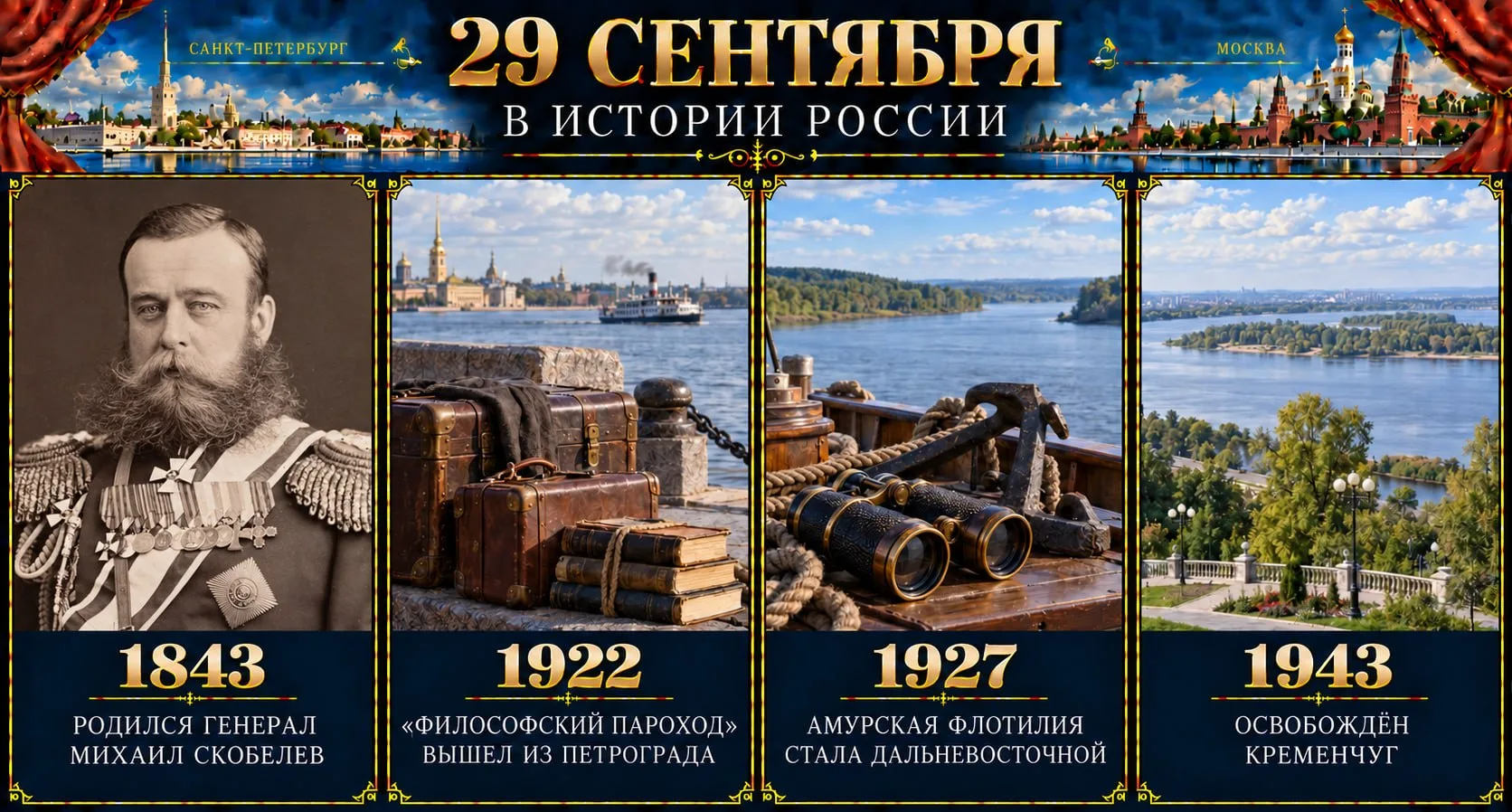 29 сентября: важные события, повлиявшие на развитие России