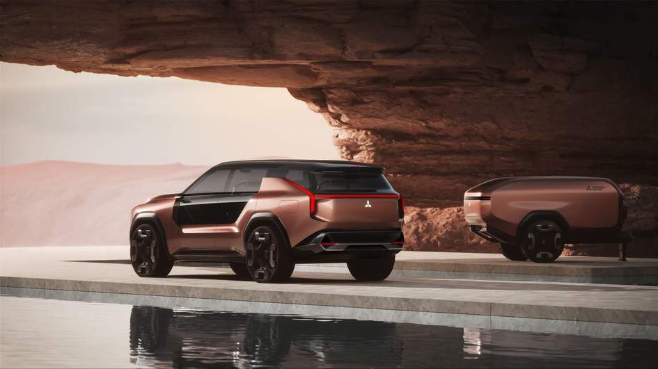 Mitsubishi Outlander может получить четыре электромотора к 2028 году