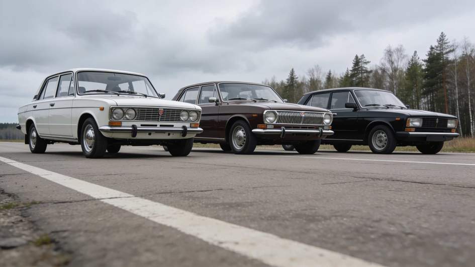Сравнение скорости советских авто: какой автомобиль был самым быстрым