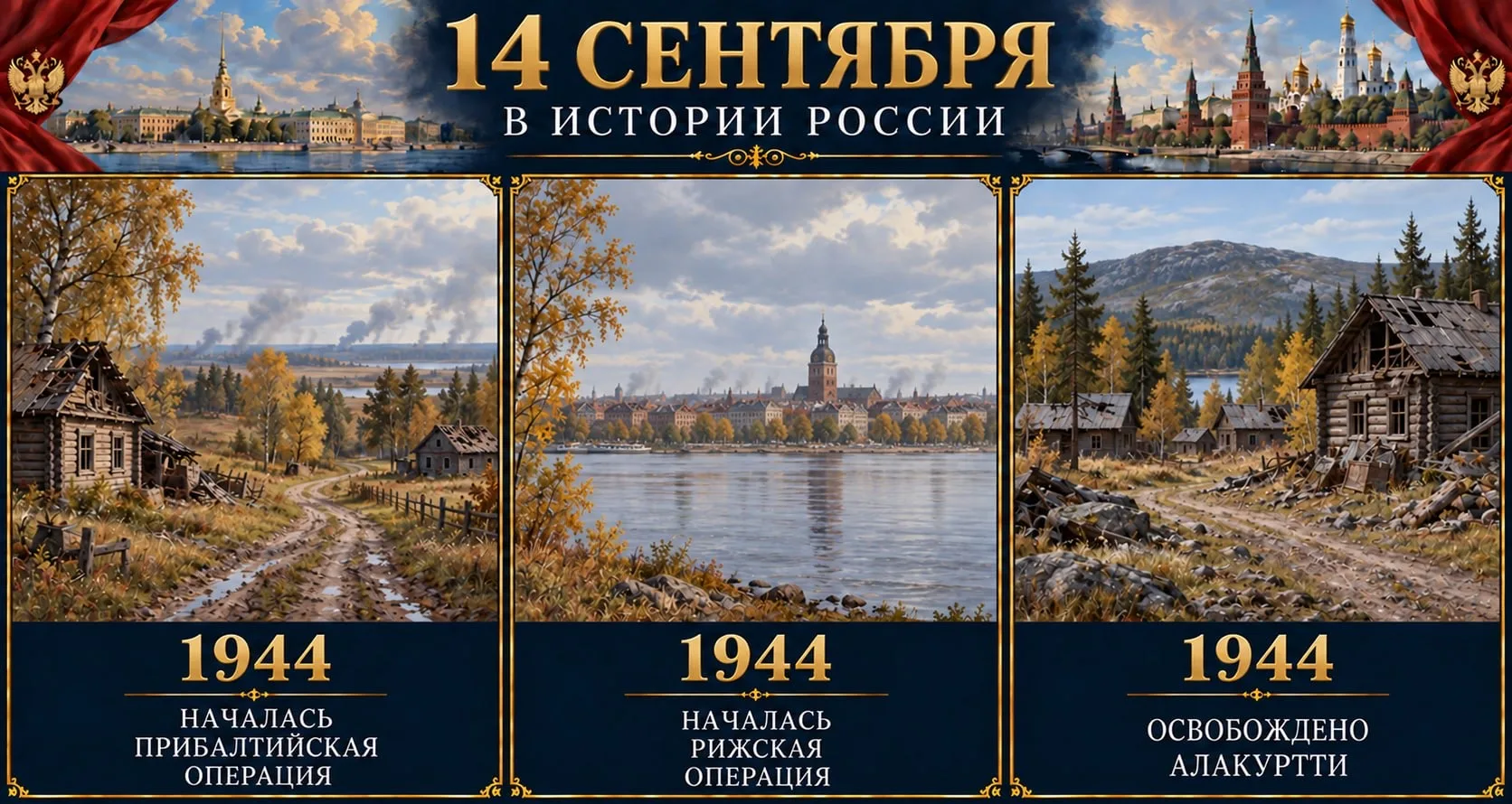 14 сентября: ключевые события, изменившие ход российской истории