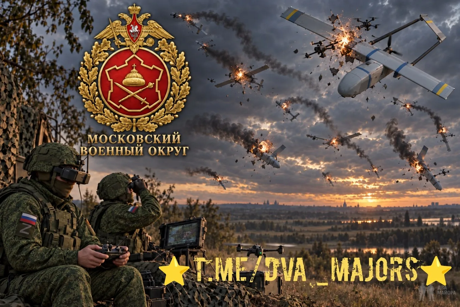 Московский военный округ готовится привлекать резервистов для противодействия БПЛА