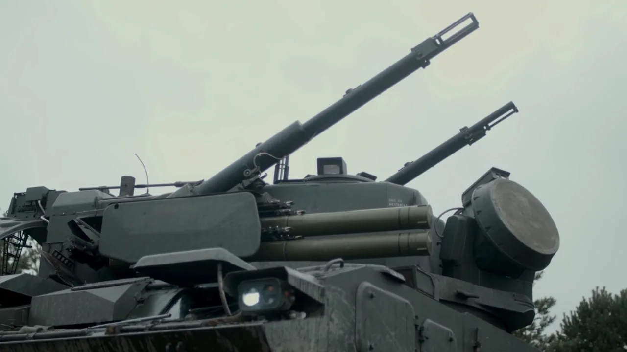 Модернизированная ЗРПК 2С6 «Тунгуска» на вооружение 1020-го зенитного ракетно-артиллерийского полка ВСУ