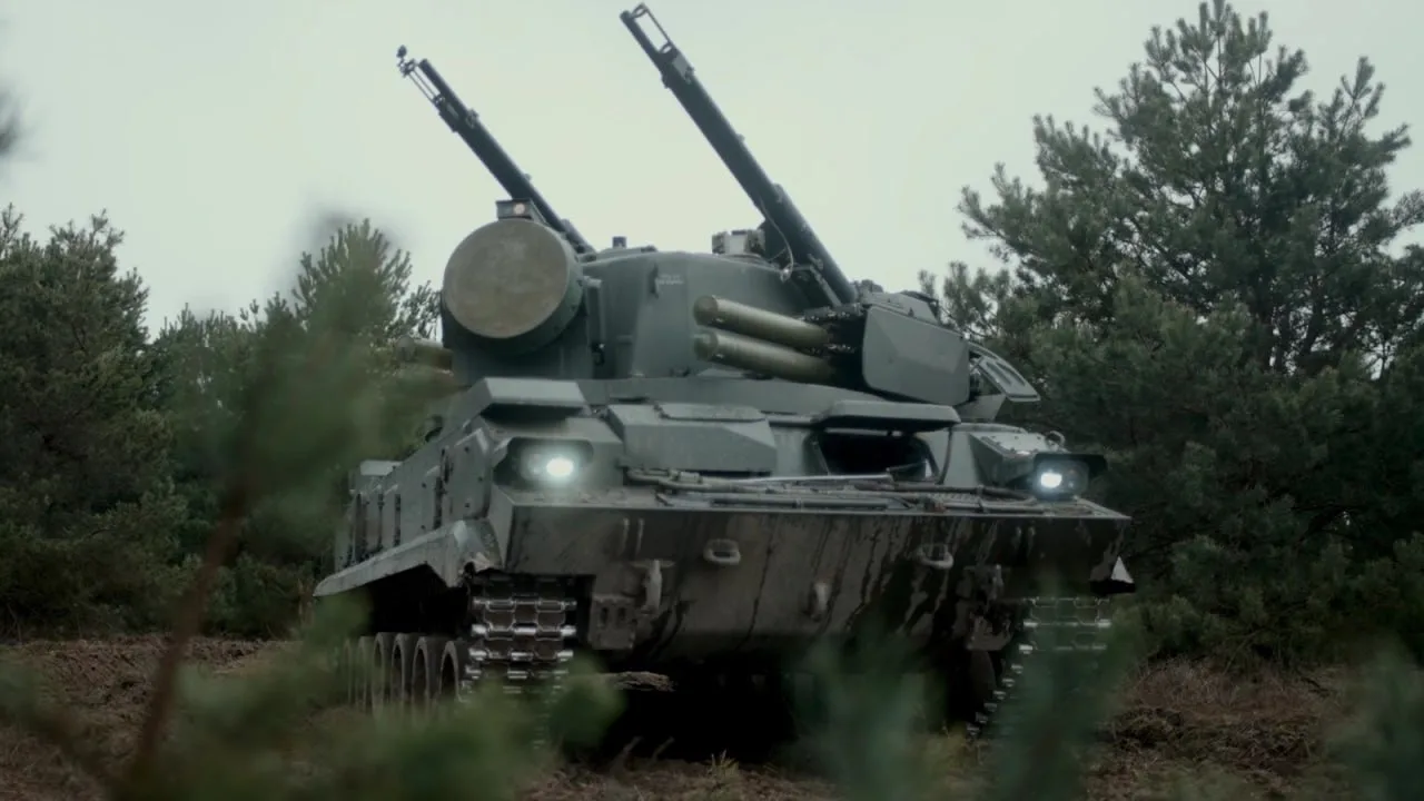 Модернизированная ЗРПК 2С6 «Тунгуска» на вооружение 1020-го зенитного ракетно-артиллерийского полка ВСУ