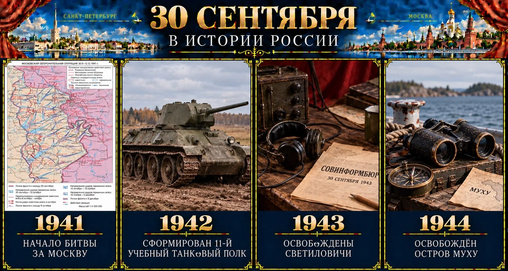 30 сентября: ключевые события и их влияние на российскую историю