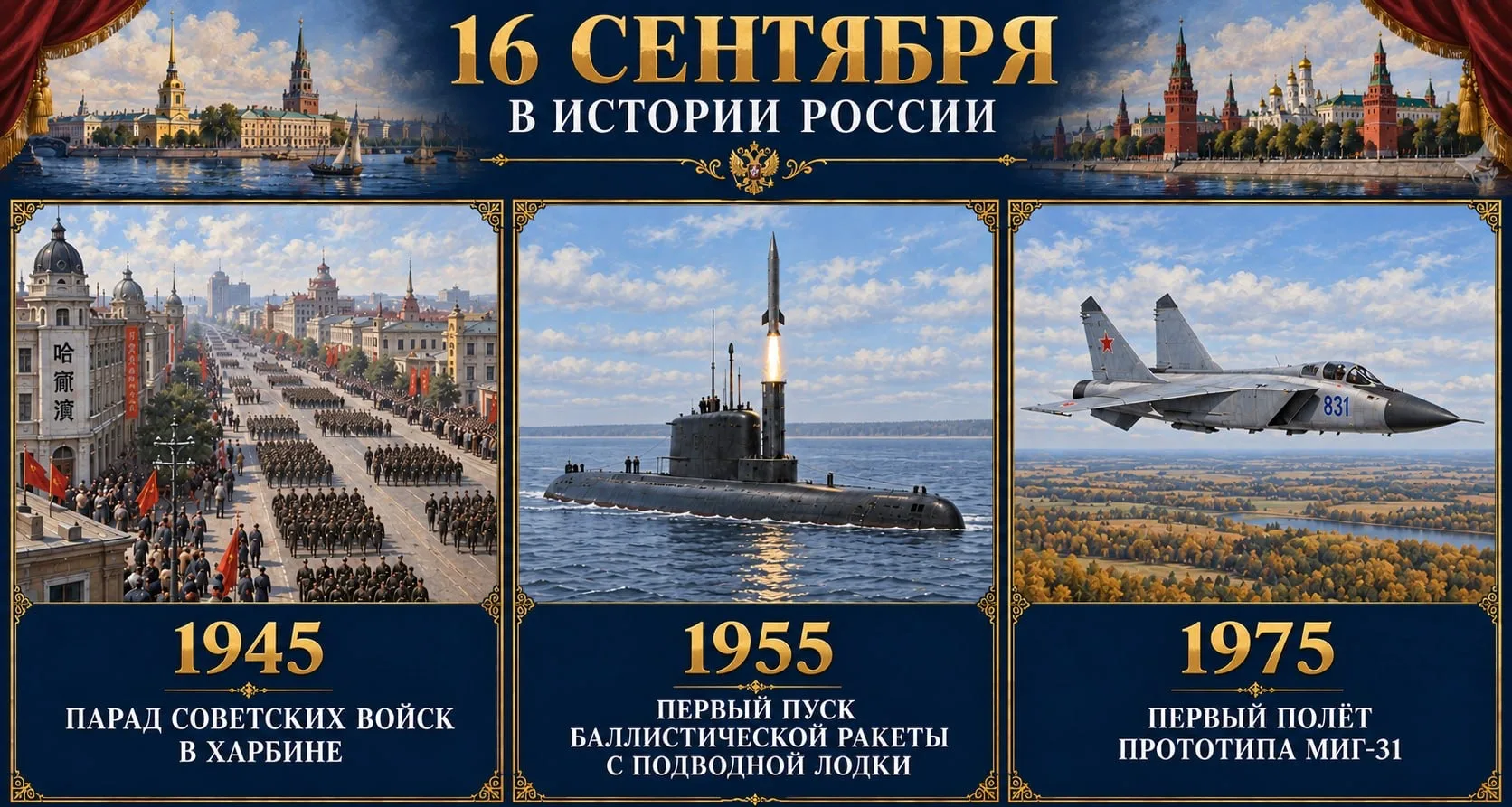 16 сентября: ключевые события, изменившие ход российской истории