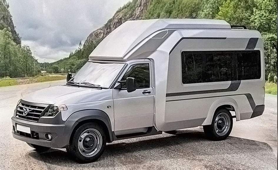 УАЗ готовит автодом на базе Профи с санузлом и кухней для российских дорог
