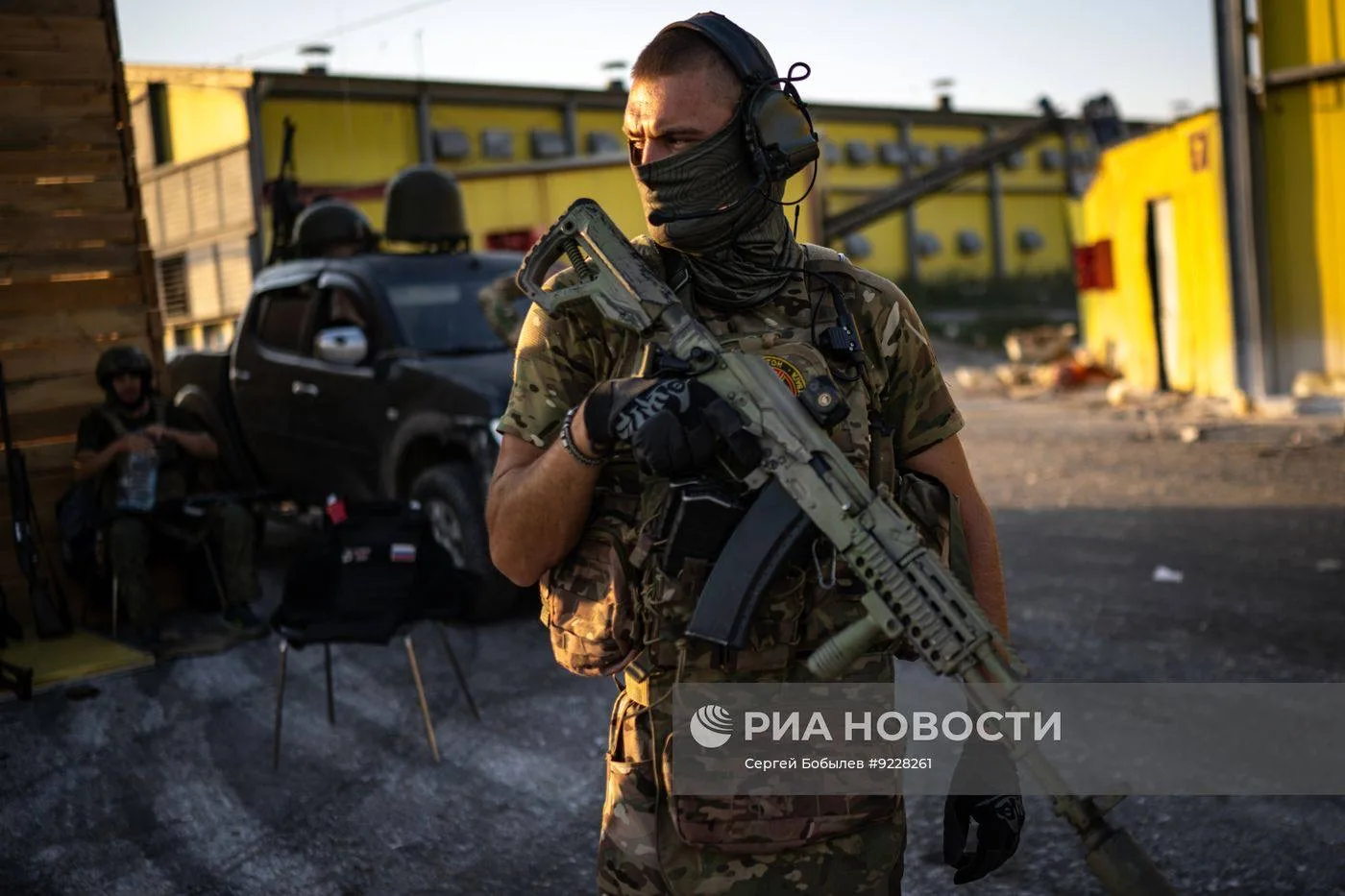 Боевая работа МОГ сводно-артиллерийской группы «Пресса» СпН «Ахмат», действующей в составе ГВ «Север» в приграничье