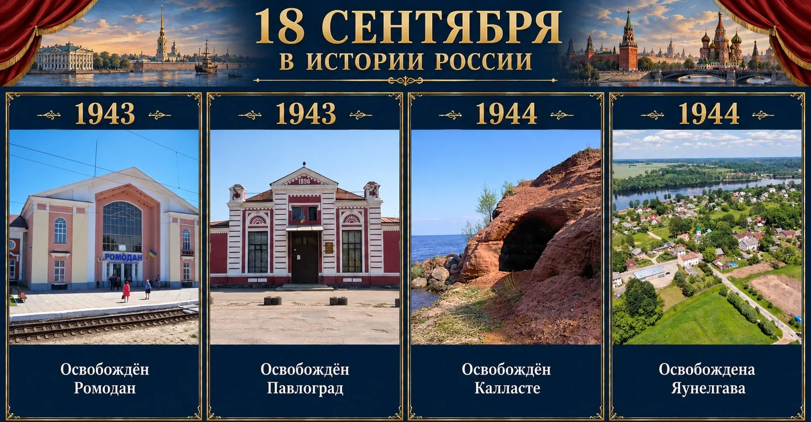 18 сентября: ключевые события в истории России, определившие её развитие