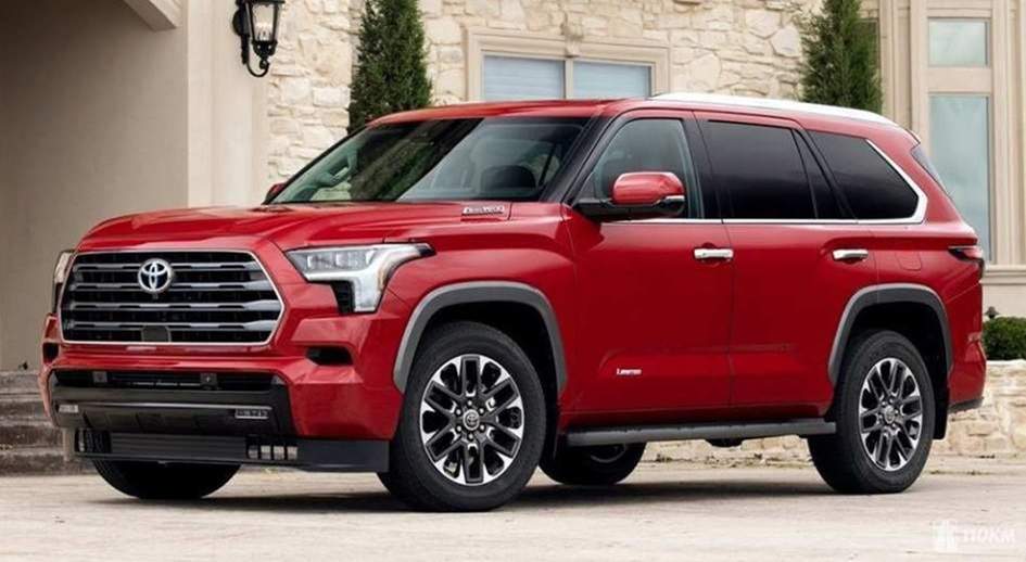 Toyota Sequoia с гибридной установкой и полным приводом появилась в России от 10 млн рублей