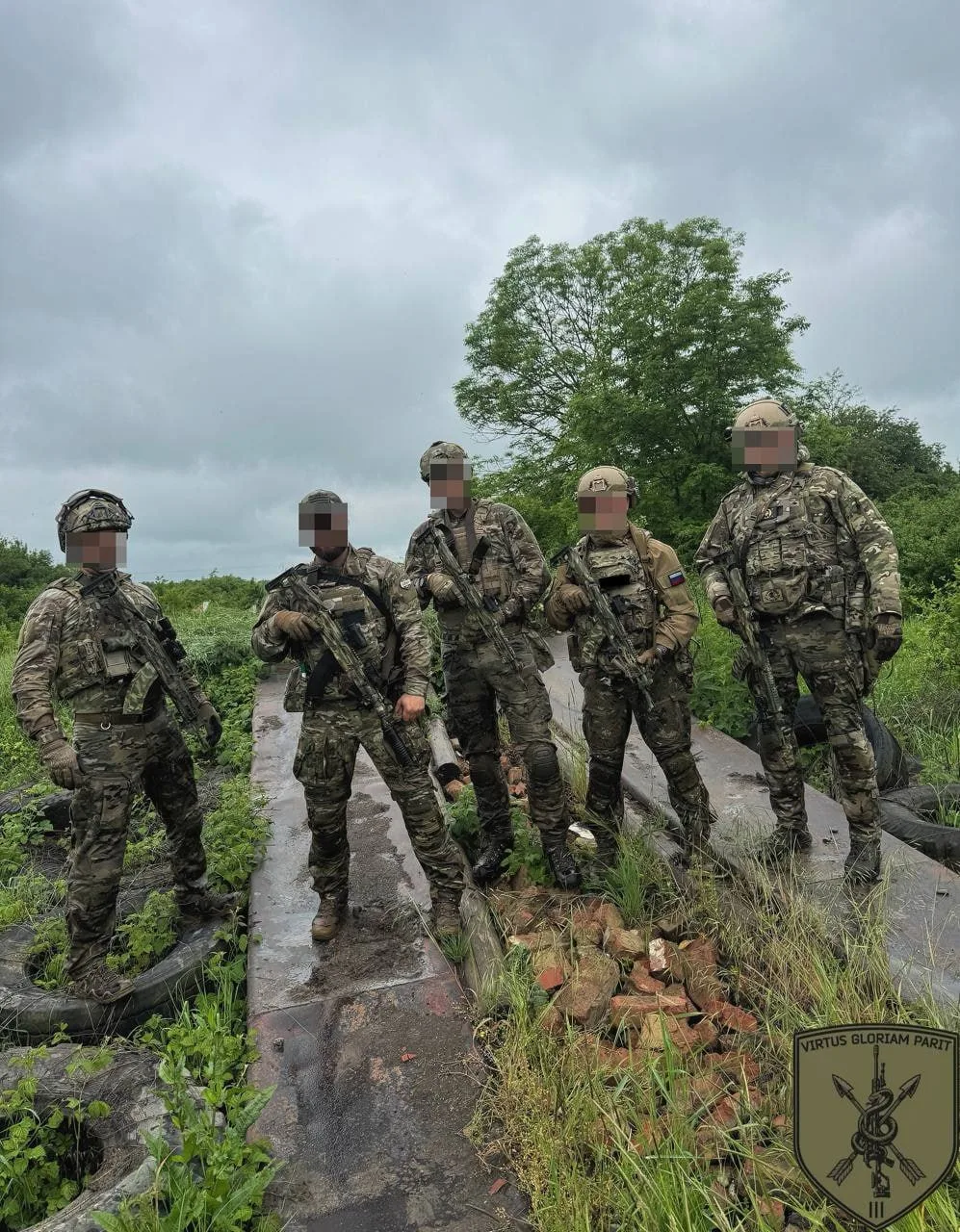 Сокращенные АК-15К в калибре 7,62-мм на вооружении солдат «Африканского корпуса»