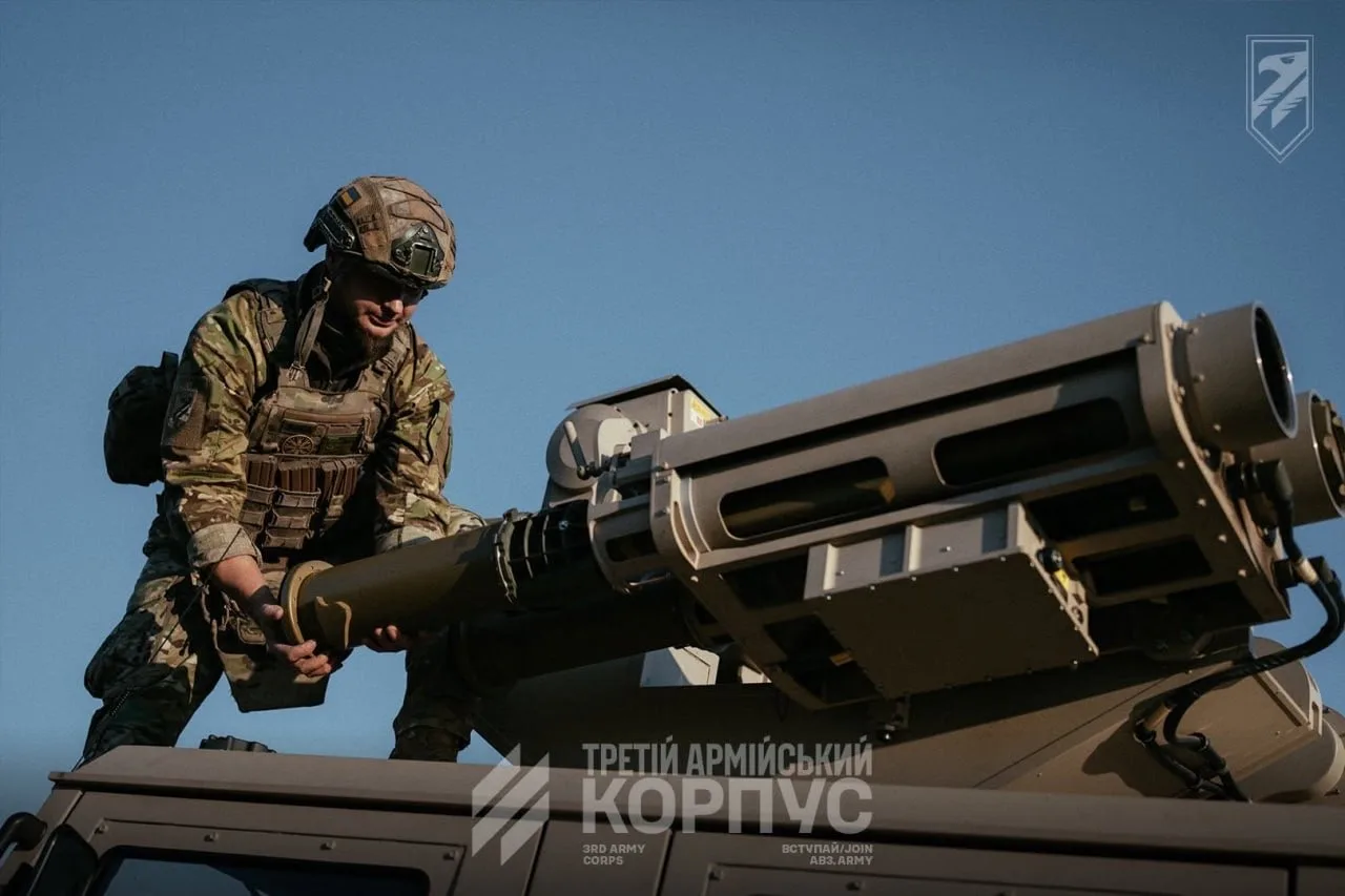 Британские ЗРК Rapid Ranger с ракетами Martlet поступили в распоряжение 3-го армейского корпуса Украины
