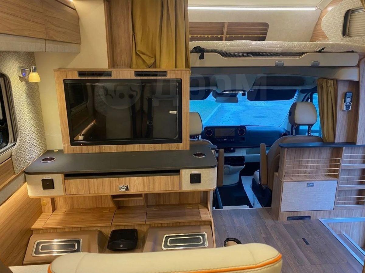 Новый Mercedes-Benz Sprinter 350 4x4 RV: зимний пакет и выдающаяся теплоизоляция для комфортных поездок
