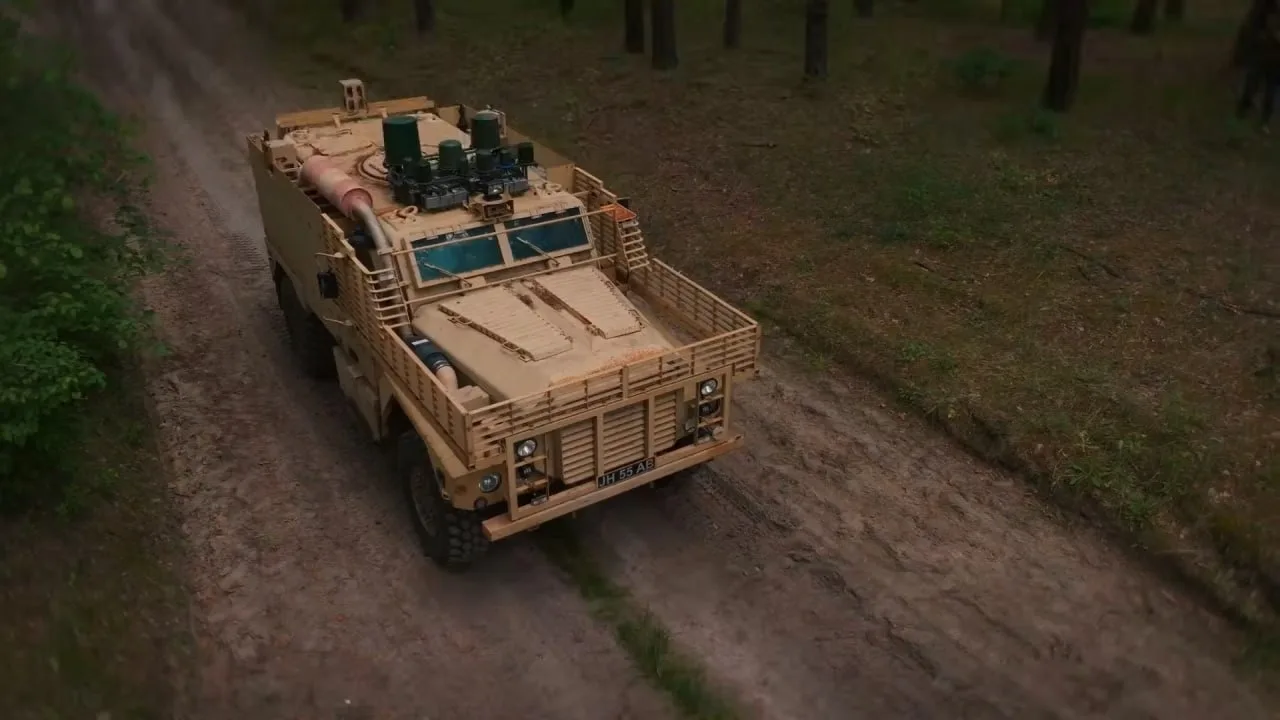 Бронеавтомобиль Ridgback PPV (британская версия Cougar 4×4) на вооружении 125-й ОТМБр ВСУ