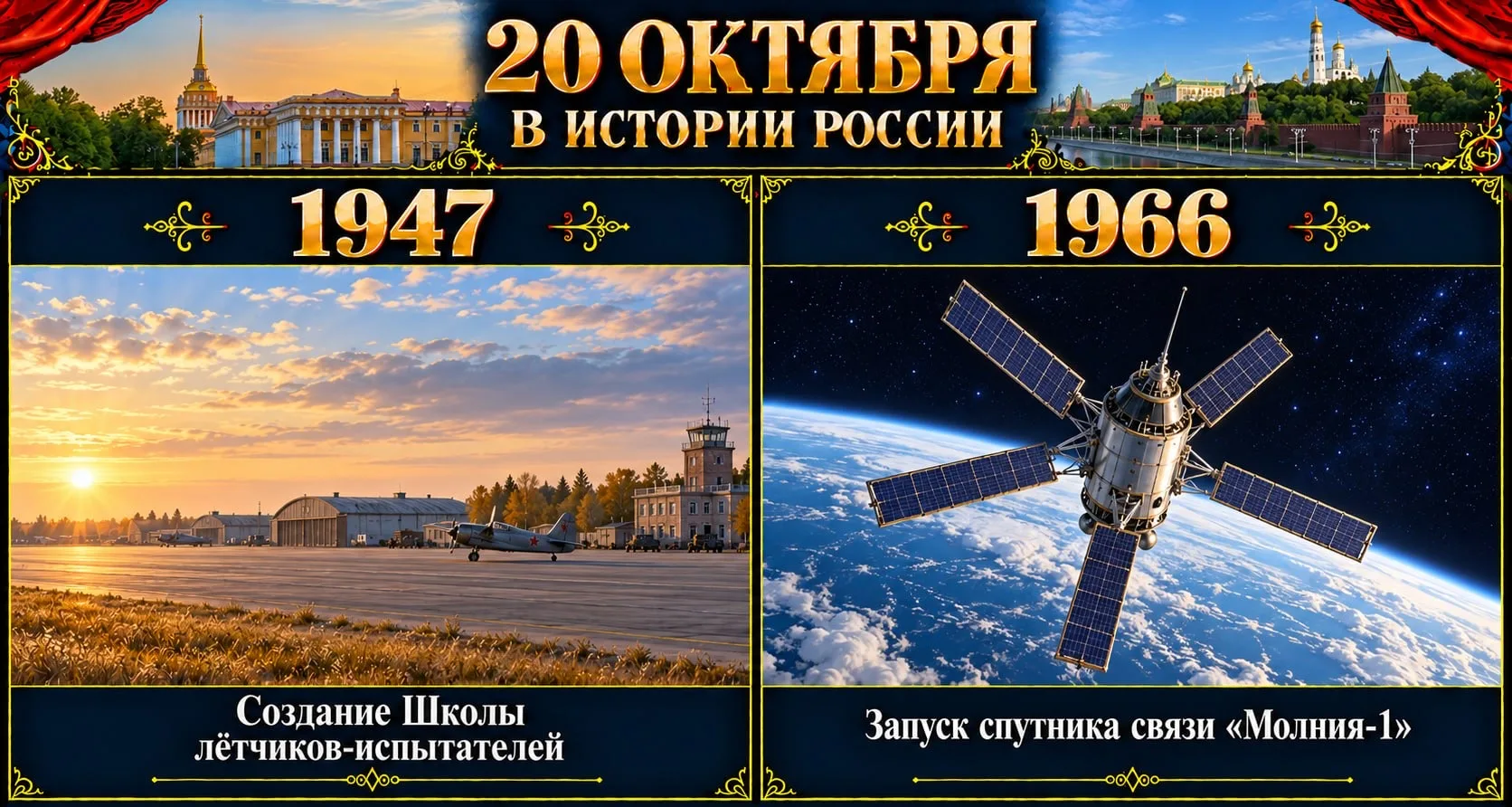 20 октября: ключевые события, изменившие ход российской истории