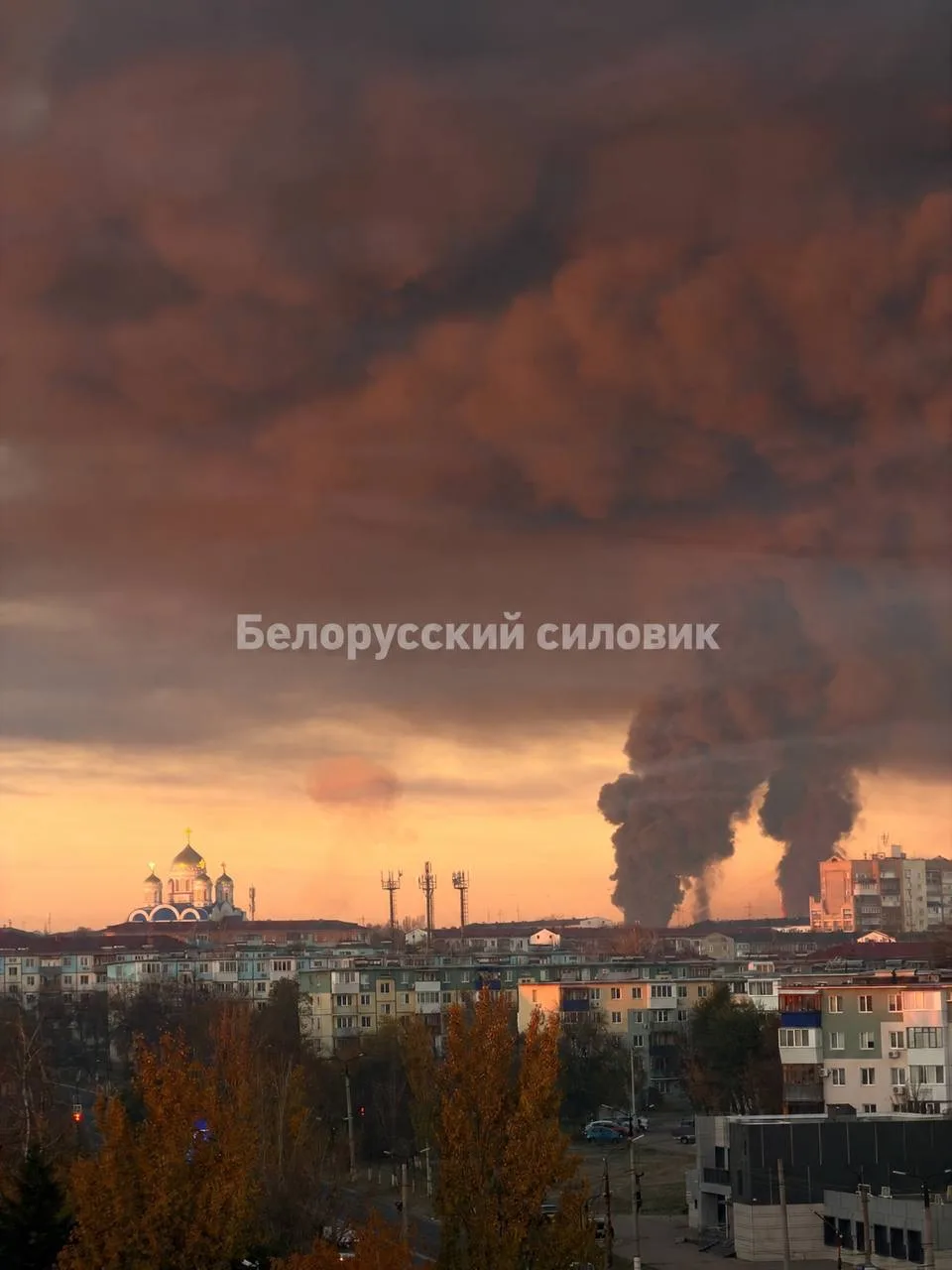 В Новокуйбышевске Самарской области зафиксирована атака на город