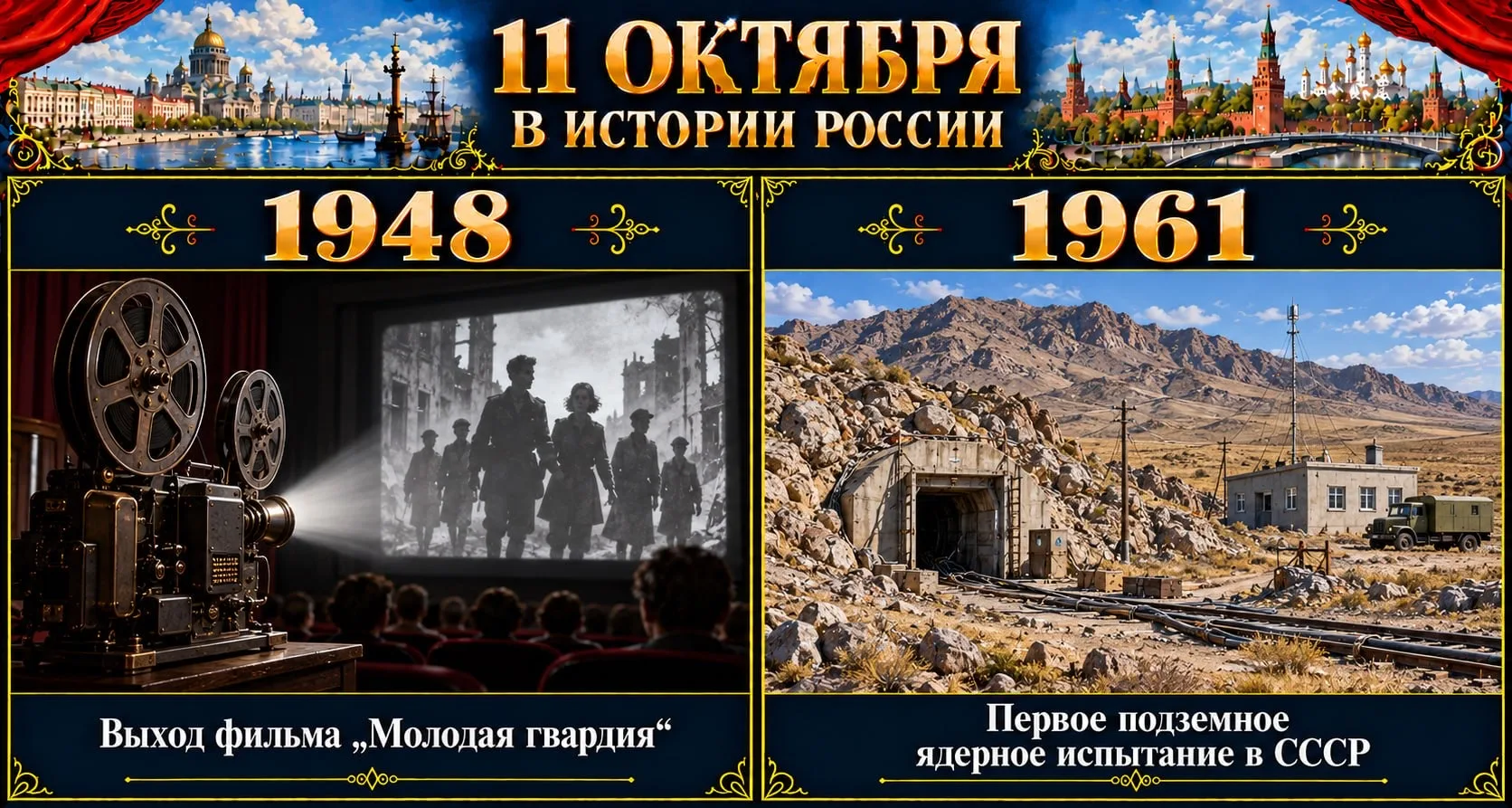 11 октября: ключевые события, изменившие ход российской истории
