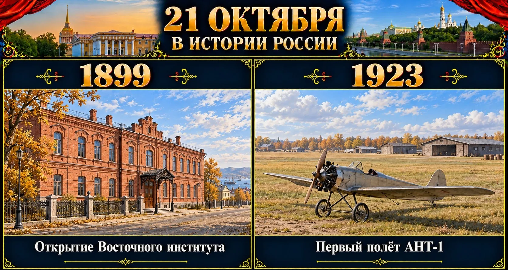 21 октября: важные события, изменившие ход истории России