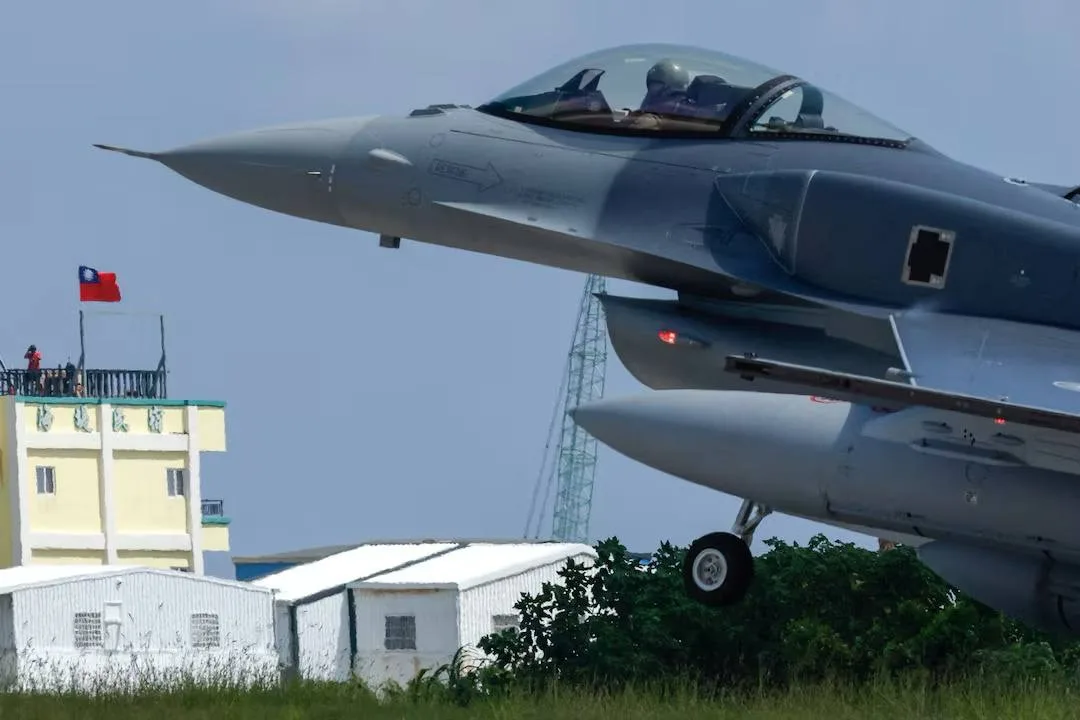 Прибытие истребителей F-16 Block 70 на Тайвань